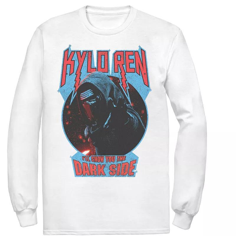 Mens Star Wars Kylo Ren Show You The Dark Side Metal Text Tee Product Image