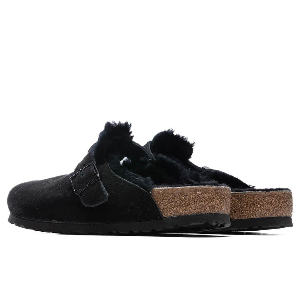 Wide Boston Shearling - Black Male Product Image