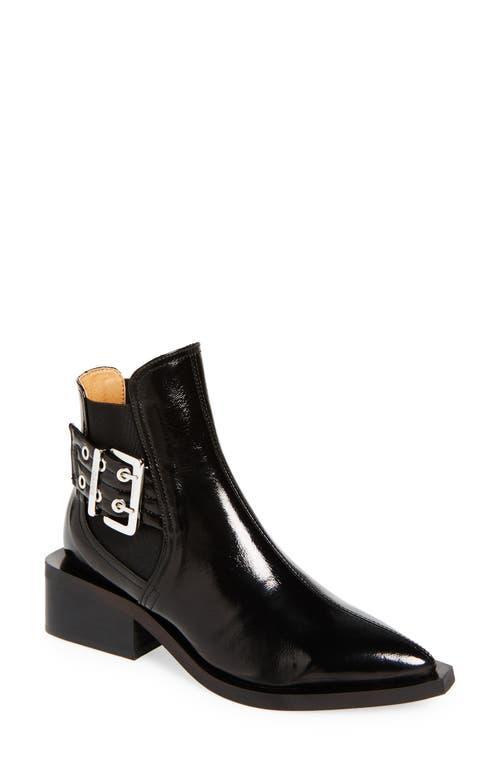 Ganni Buckle Chelsea Boot Product Image