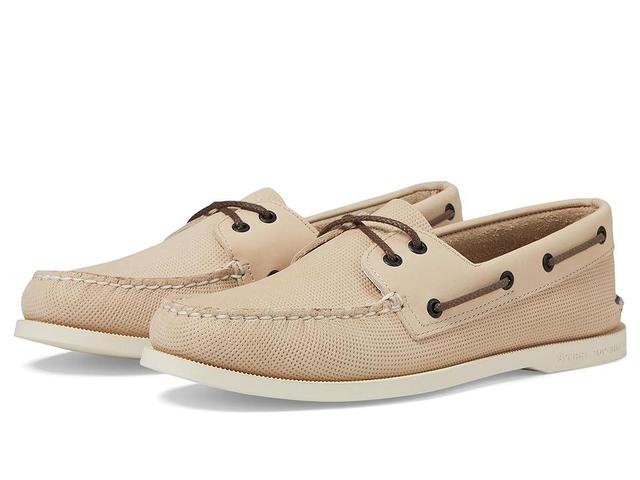 Sperry Authentic Original 2-Eye Seasonal (Cream Debossed) Men's Lace-up Boots Product Image