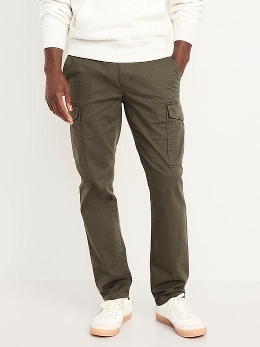 Straight Refined Tailored Cargo Pants Product Image