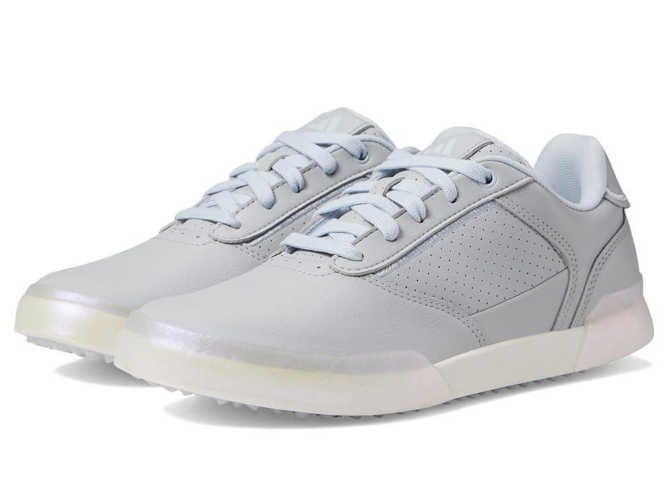 adidas Golf Retrocross Spikeless Golf Shoes (Grey Two/Halo Blue/Chalk White) Women's Shoes Product Image