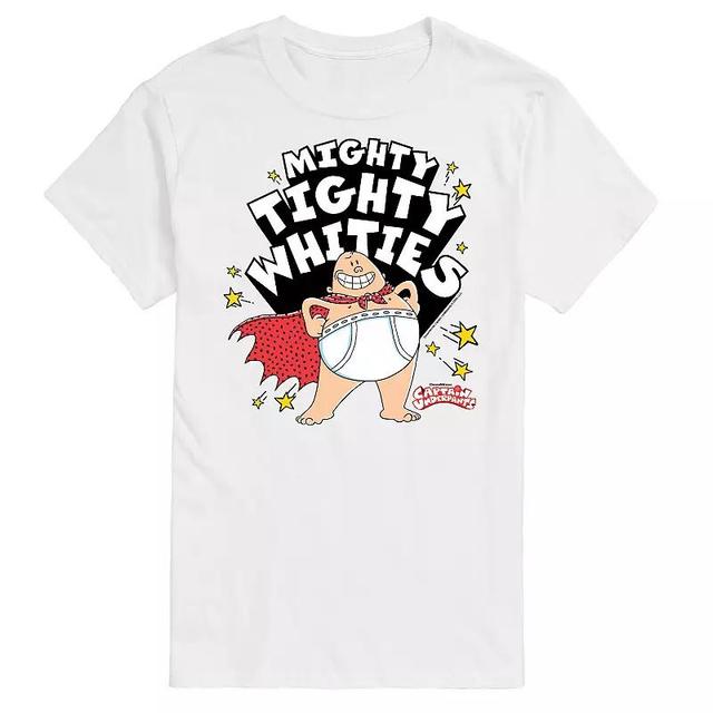 Mens Captain Underpants Mighty Tighty Whities Graphic Tee Product Image