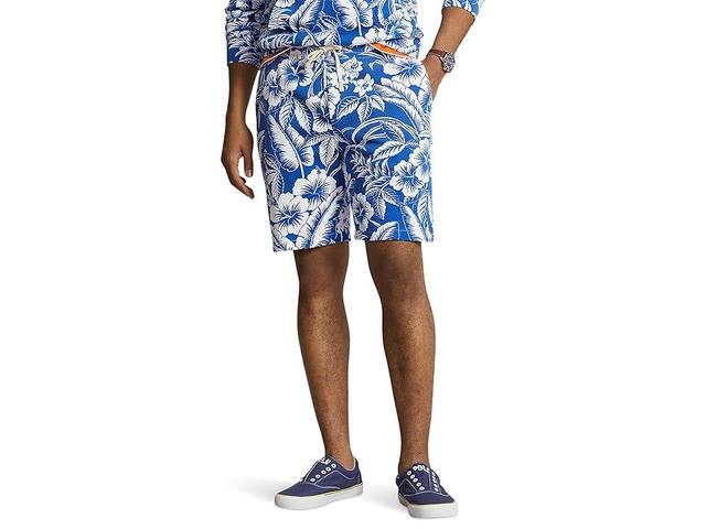 Polo Ralph Lauren 8.5-Inch Tropical Floral Spa Terry Shorts (Monotone Tropical) Men's Shorts Product Image