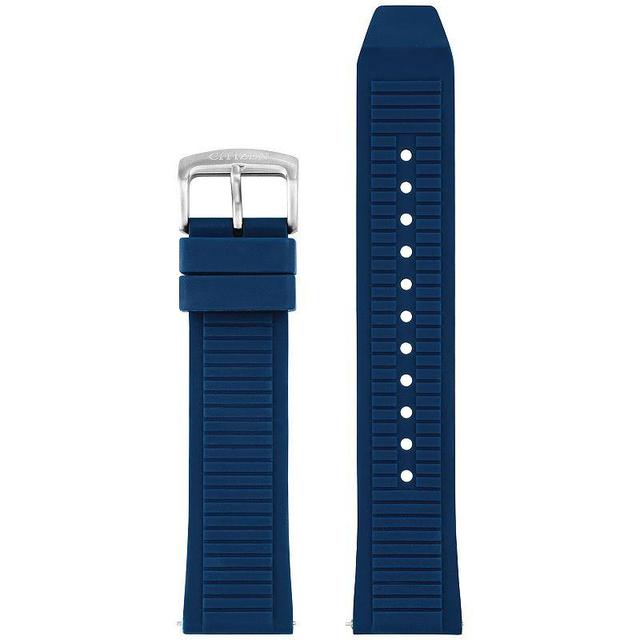 Citizen CZ Smart 22mm Interchangeable Silicone Watch Band, Mens, Navy Blue Product Image