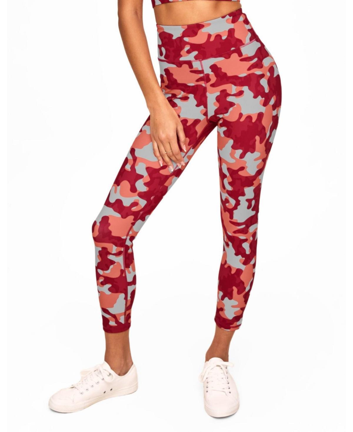 Walkpop Womens Cora Super-Soft Printed 7/8 Legging Product Image