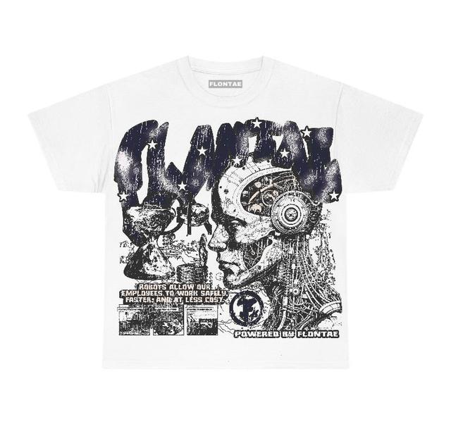 Midnight Navy 1s Flontae T-Shirt Smartness Graphic Product Image