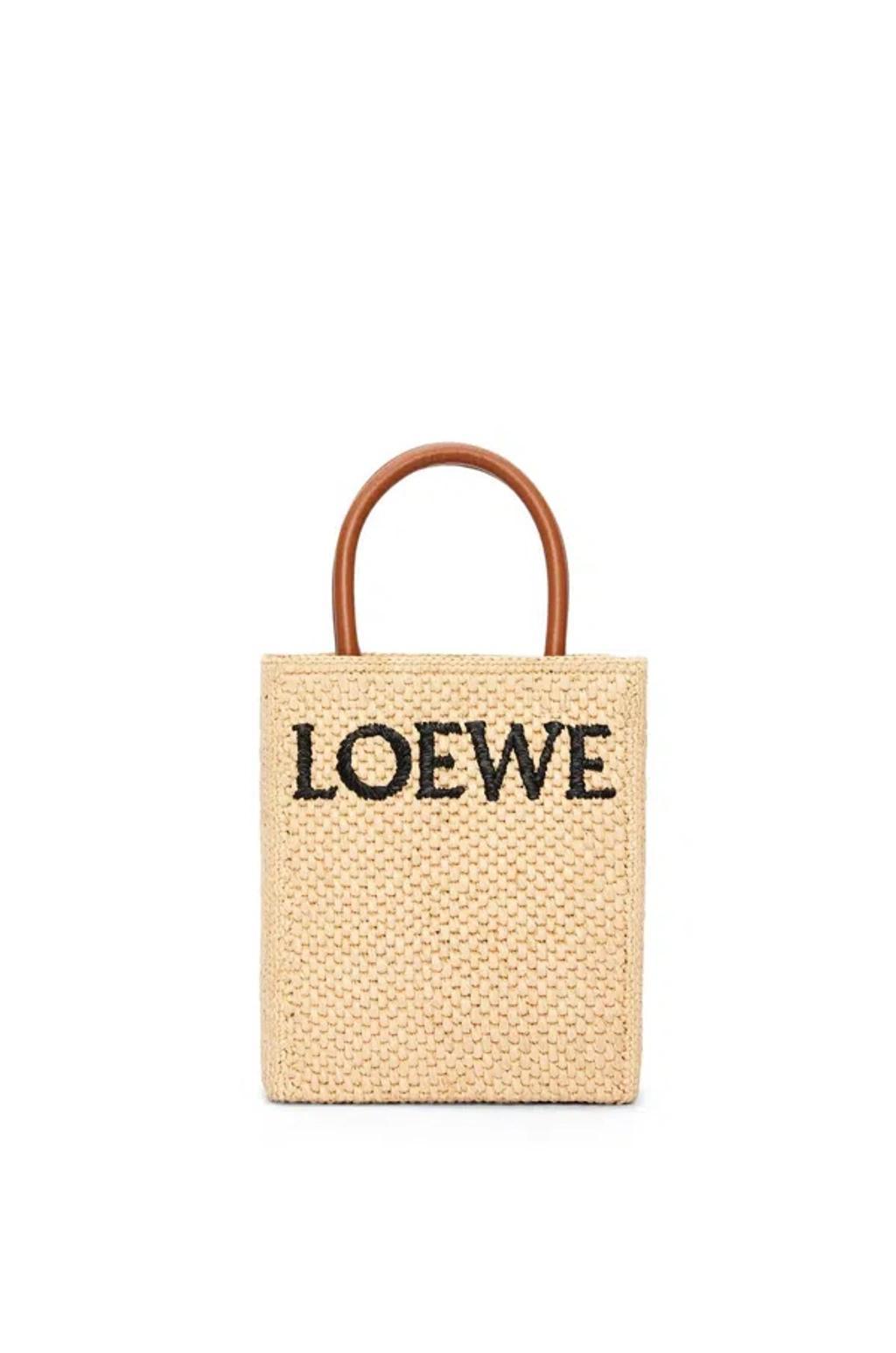 LOEWE Logo Tote Bag In Black Product Image