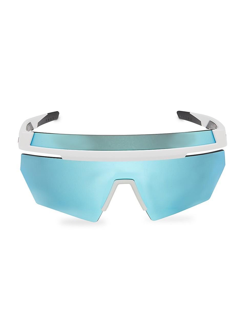 Mens 60MM Shield Sunglasses Product Image