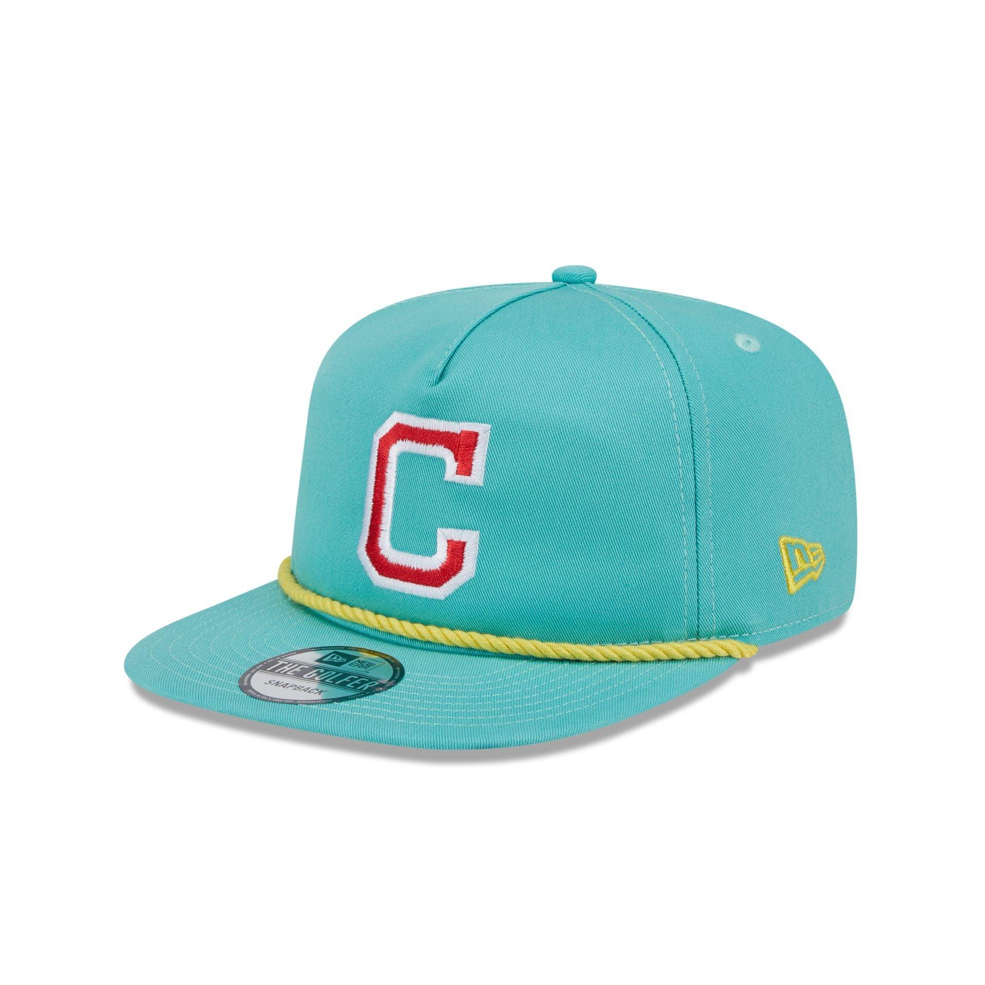 Cleveland Guardians Clear Mint Golfer Hat Male Product Image