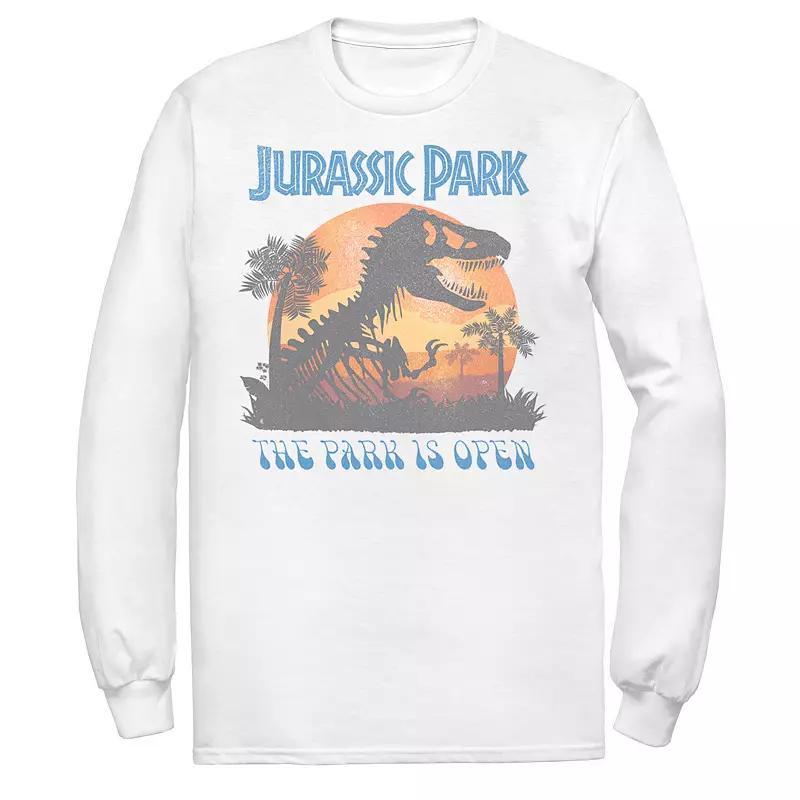 Mens Jurassic Park T Rex Sunset Portrait Tee Product Image