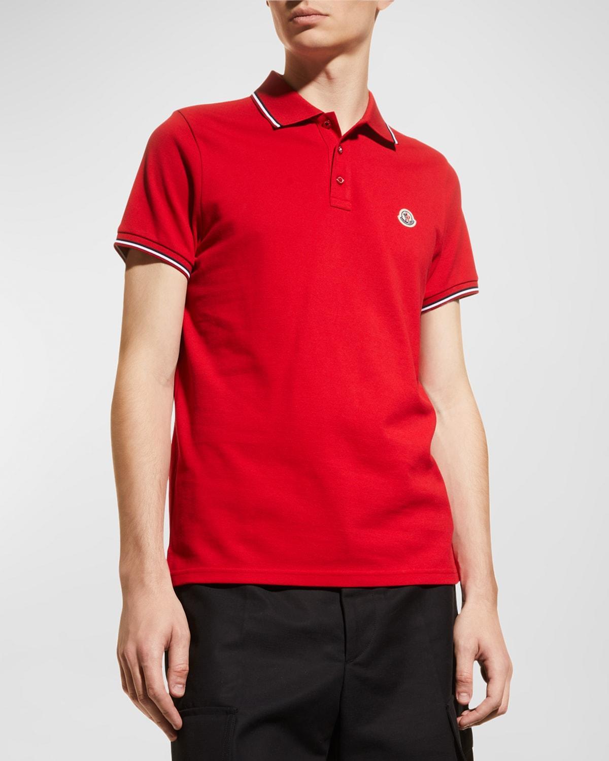 Mens Classic Tipped Polo Shirt Product Image