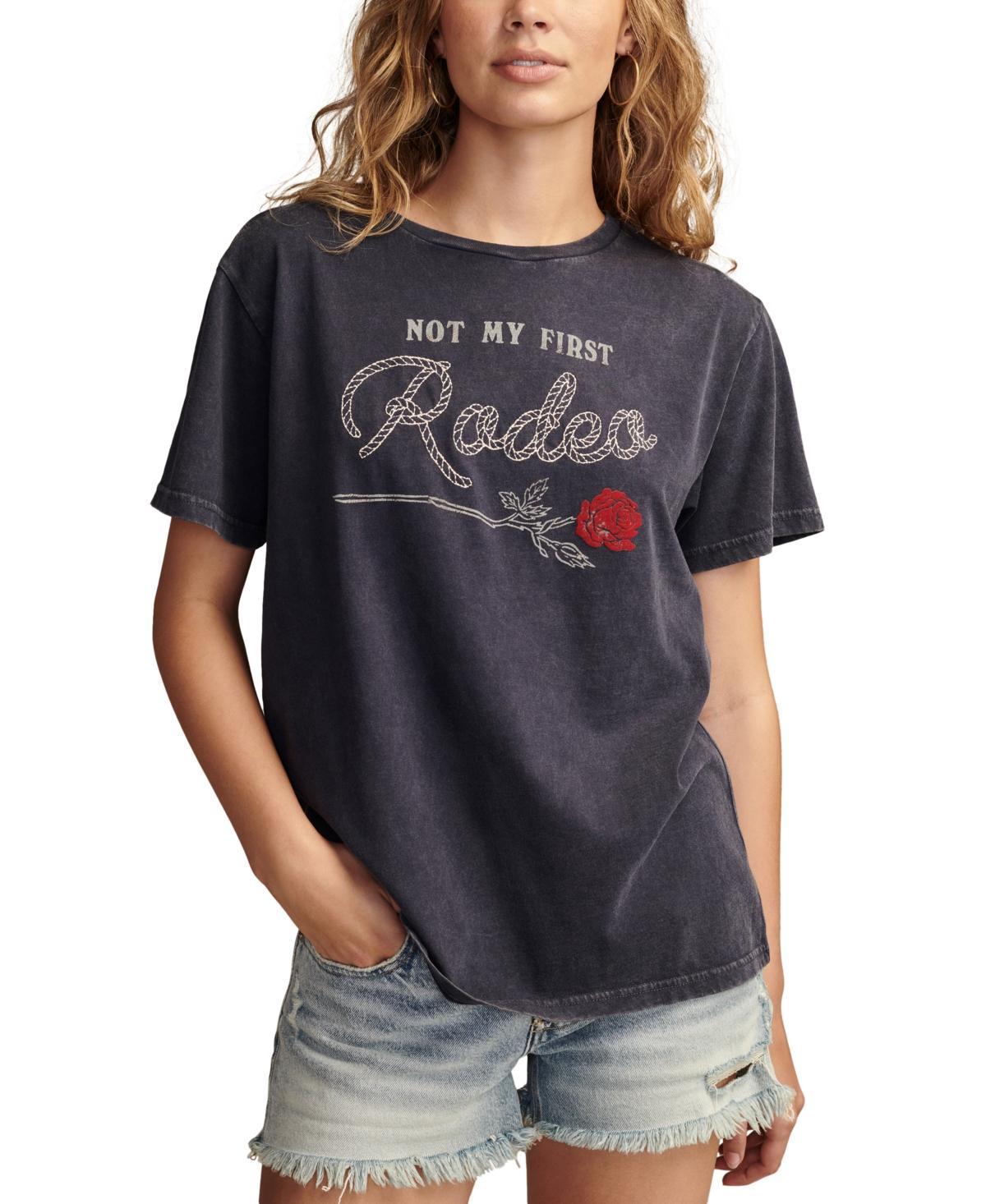 Lucky Brand Womens First Rodeo Boyfriend T-Shirt product image