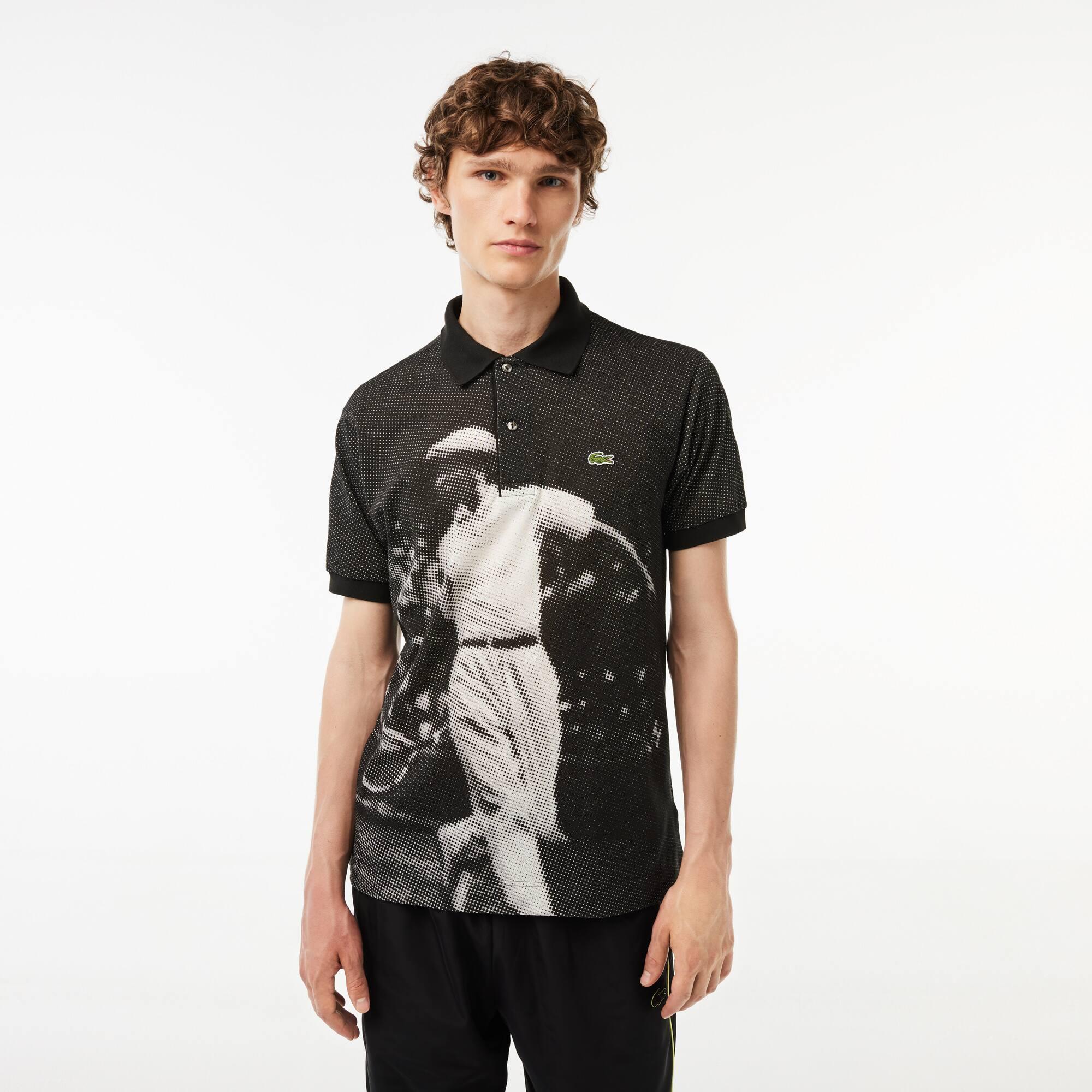 Original L.12.12 René Lacoste Print Polo Shirt Product Image