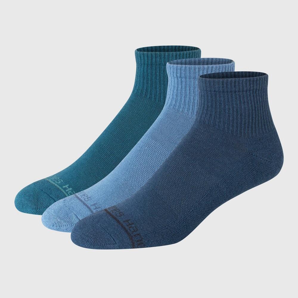 Hanes Originals Premium Mens SuperSoft Ankle Socks 3pk 6-12 Product Image