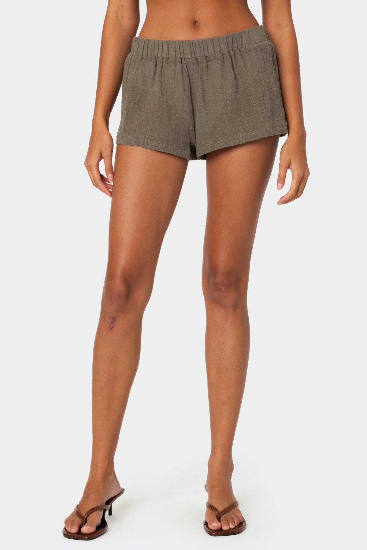 Harleigh Linen Look Shorts Product Image