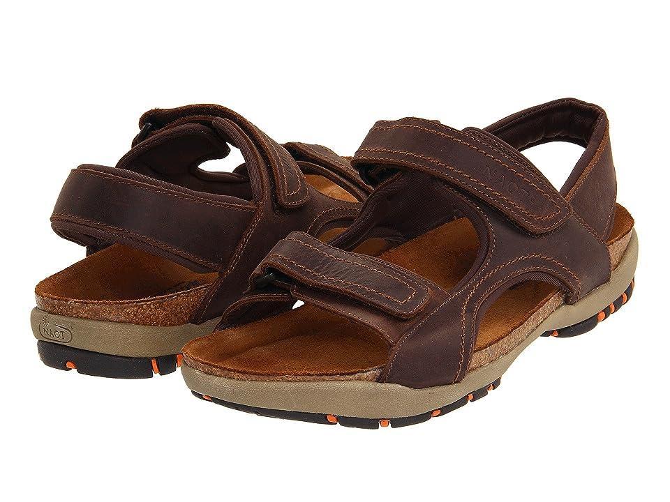 Naot Electric (Bison Leather) Men's Sandals Product Image