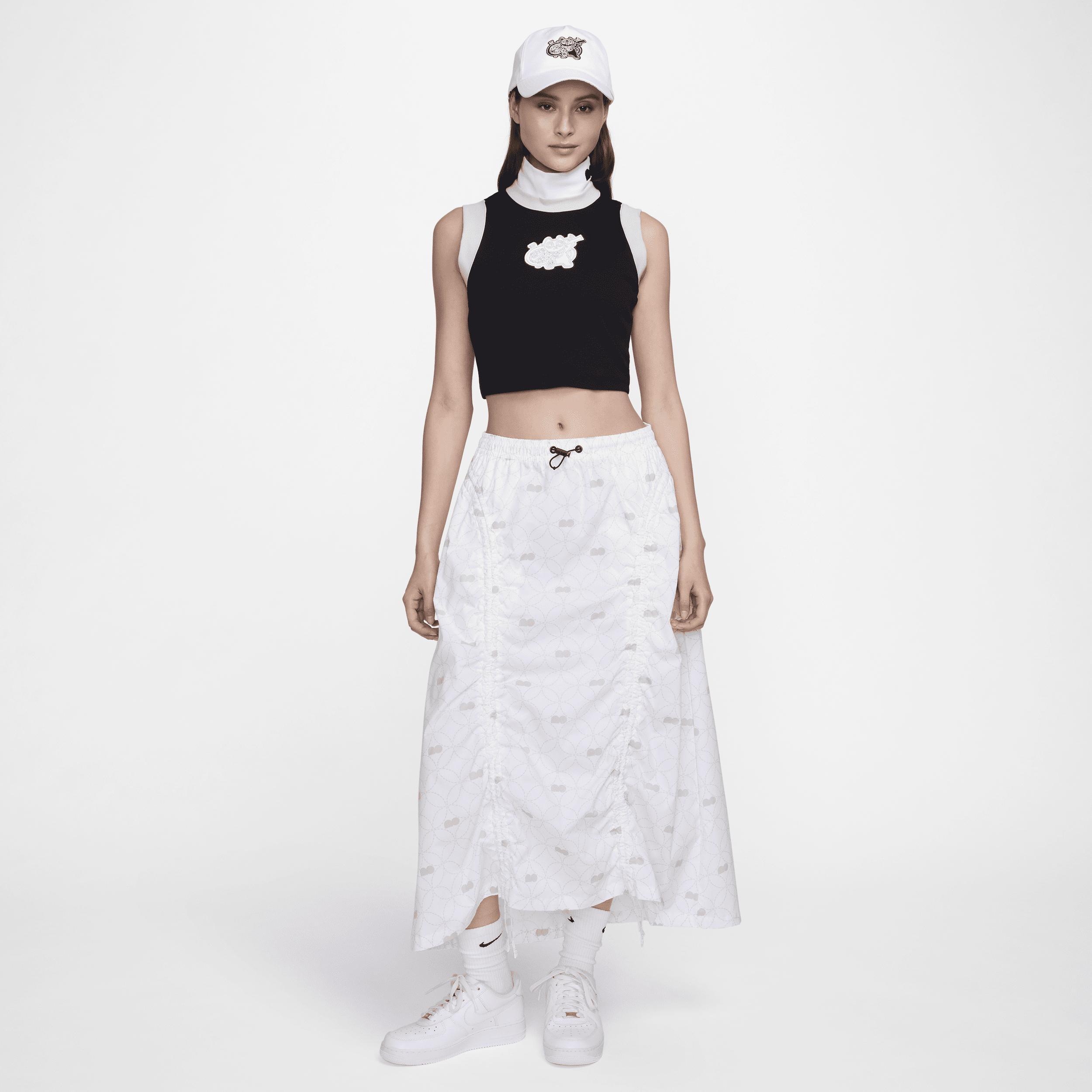 Naomi Osaka Women's High-Waisted Woven Skirt Product Image