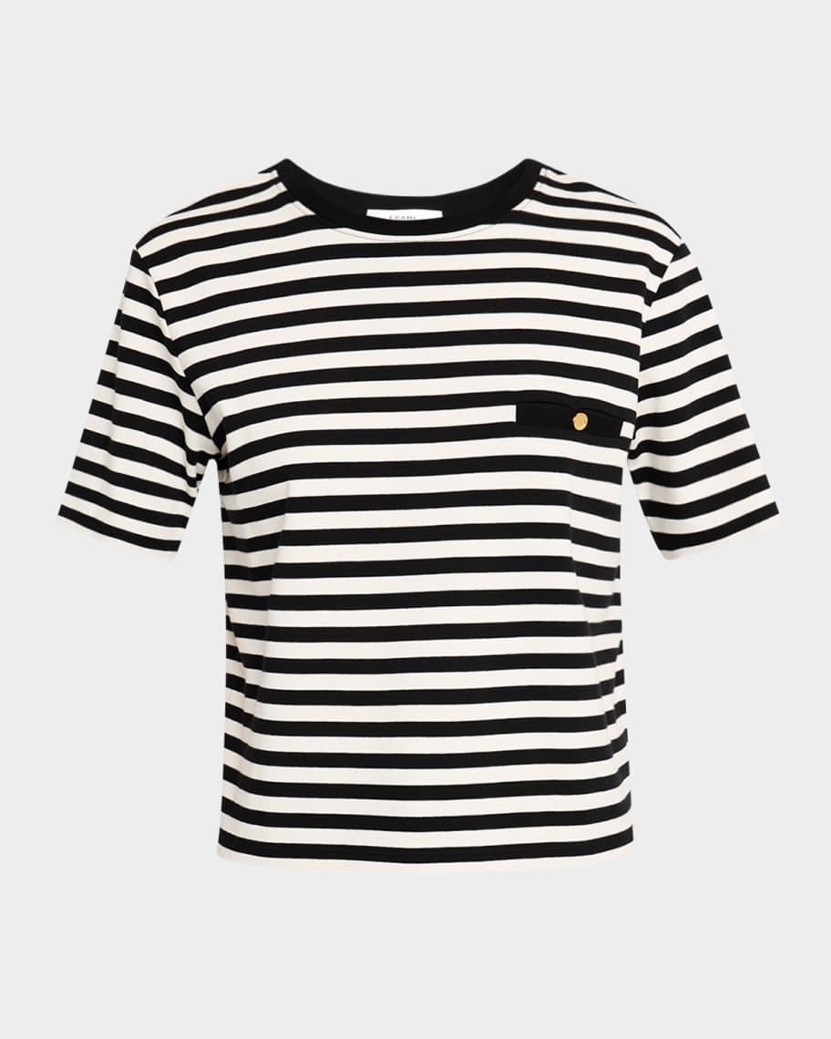 Stripe Crewneck Pocket Tee product image