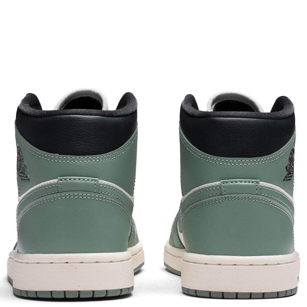 Women's Air Jordan 1 Mid - Sail/Jade Smoke/Anthracite Female Product Image