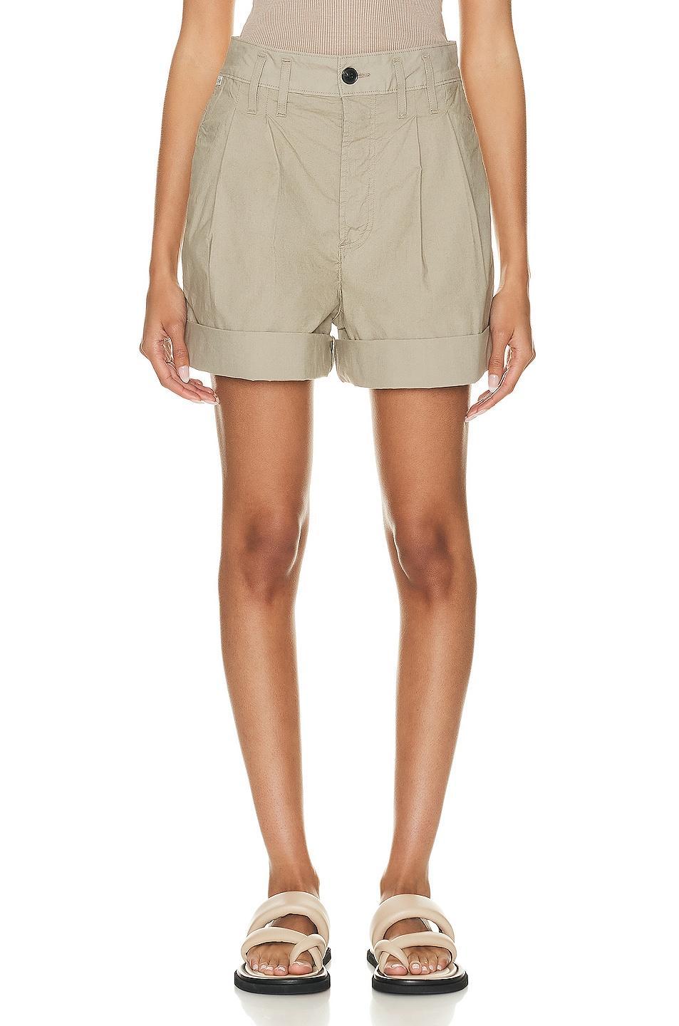 Citizens of Humanity Eugenie Short in Olive Product Image