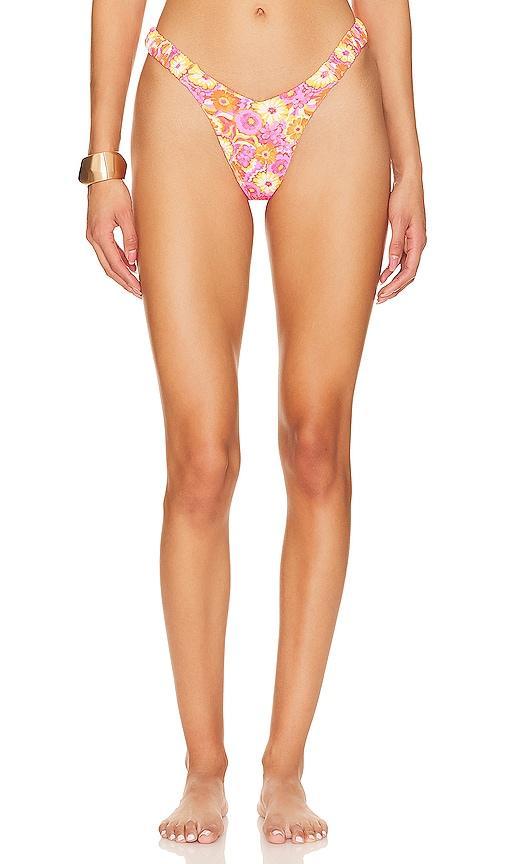 Retro Y Thong Bikini Bottom Product Image