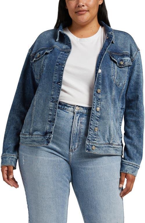 Silver Jeans Co. Denim Trucker Jacket Product Image