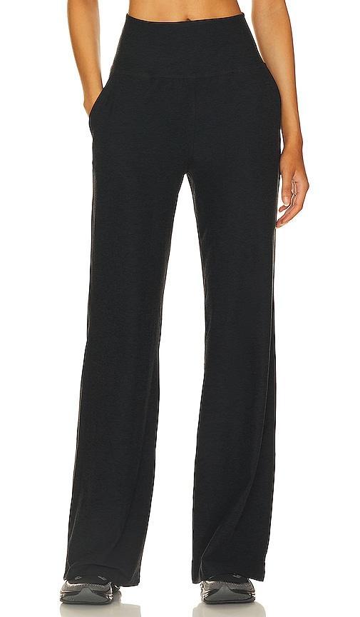 Beyond Yoga Spacedye Laid Back Pants (Darkest Night) Women's Clothing Product Image