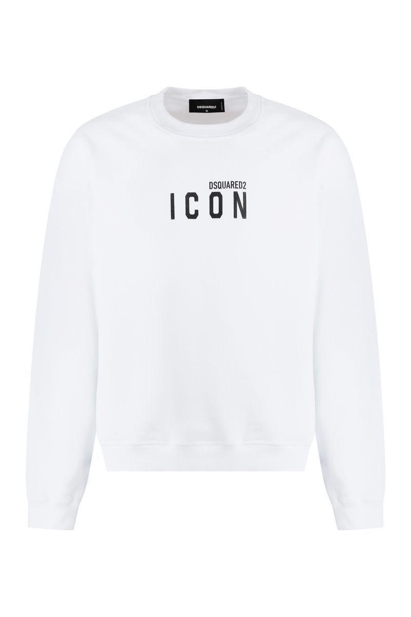 DSQUARED2 Sweaters In White Product Image