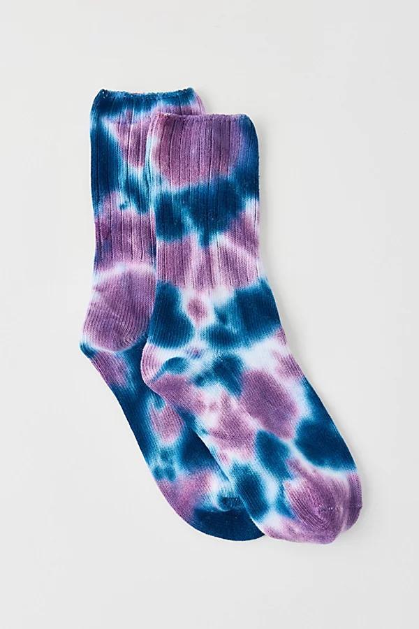 Tie-Dye Sock Womens at Urban Outfitters Product Image