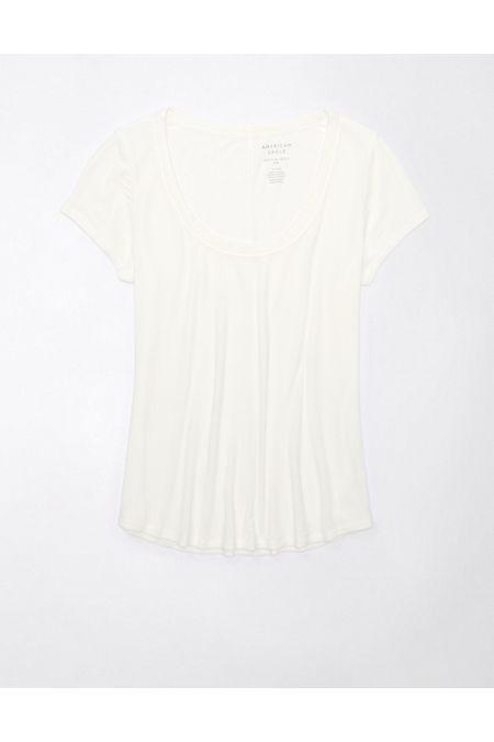 AE Soft Sexy Short-Sleeve Ribbed Tee Women's Product Image