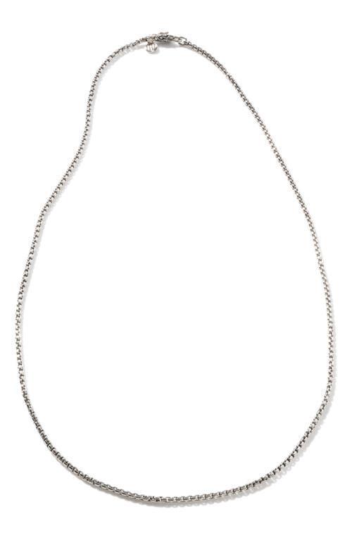 John Hardy Mens Classic Box Chain Necklace Product Image