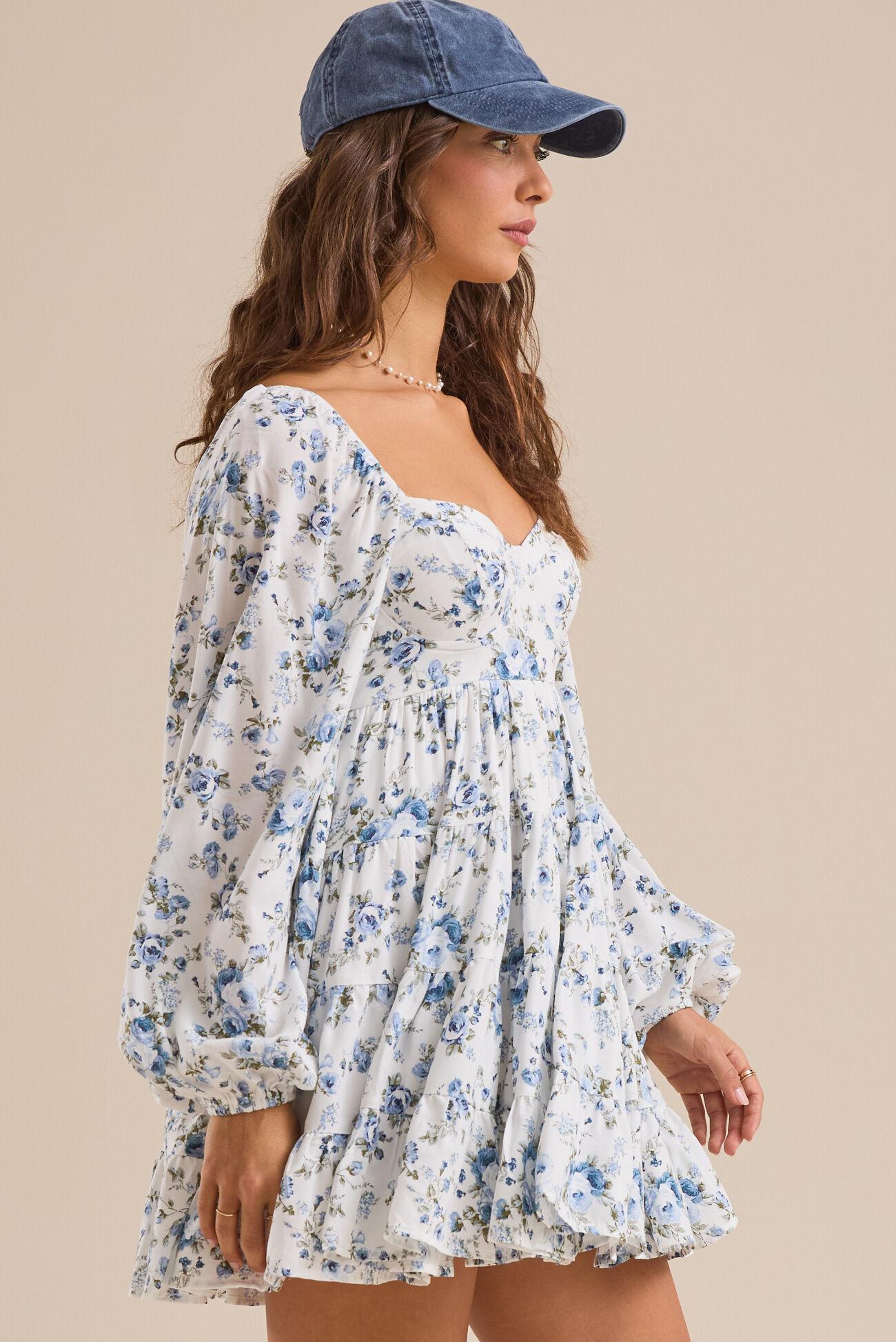 Laurie Floral Mini Dress Product Image