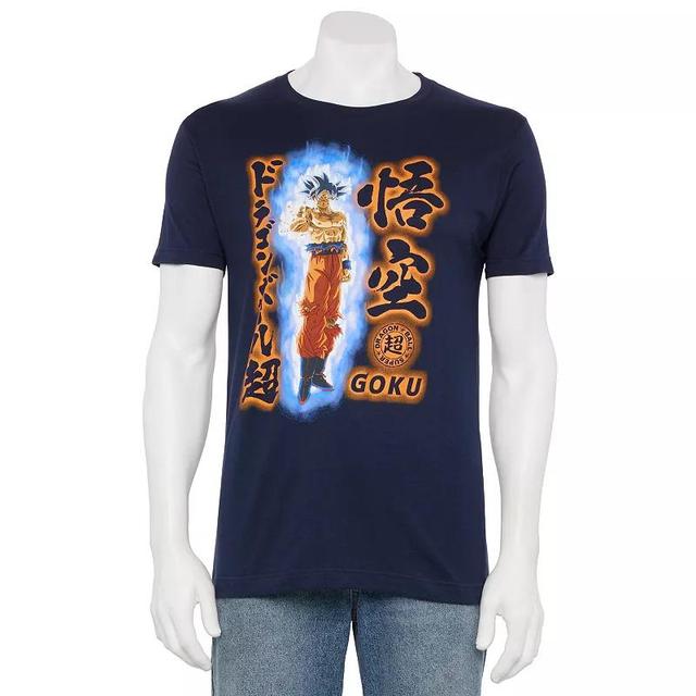 Mens Dragon Ball Super Goku Ultra Graphic Tee Blue Product Image