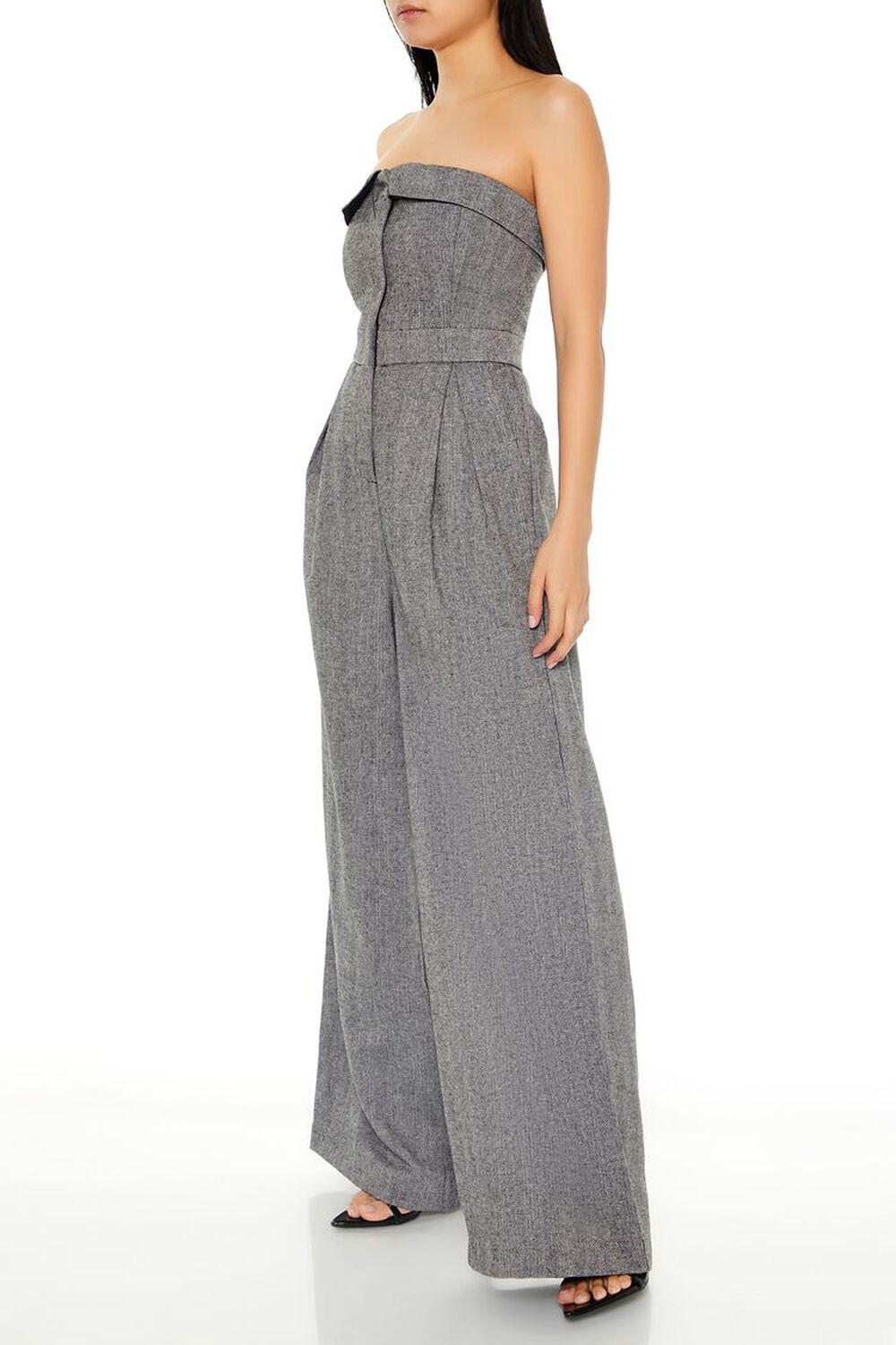 Strapless Wide-Leg Jumpsuit | Forever 21 Product Image