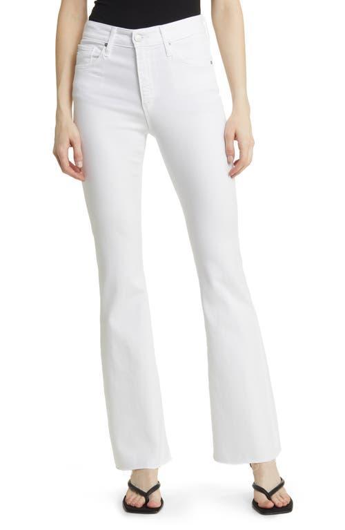 Ag Farrah High Rise Bootcut Jeans in Cloud White Product Image