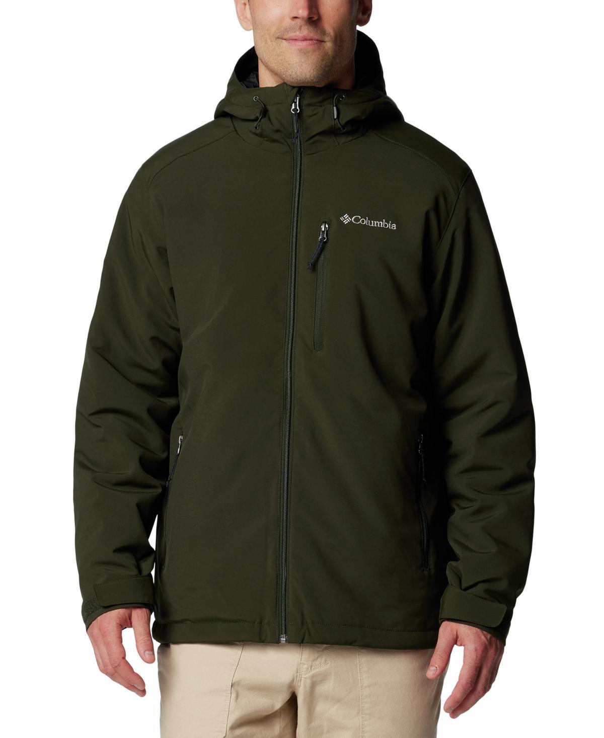 Mens Columbia Gate Racer II Midweight Hooded Soft Shell Jacket Product Image