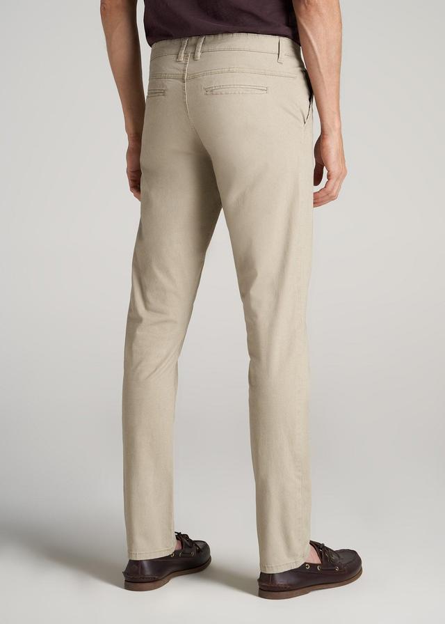 Carman TAPERED Chinos in Desert Khaki - Pants for Tall Men Product Image