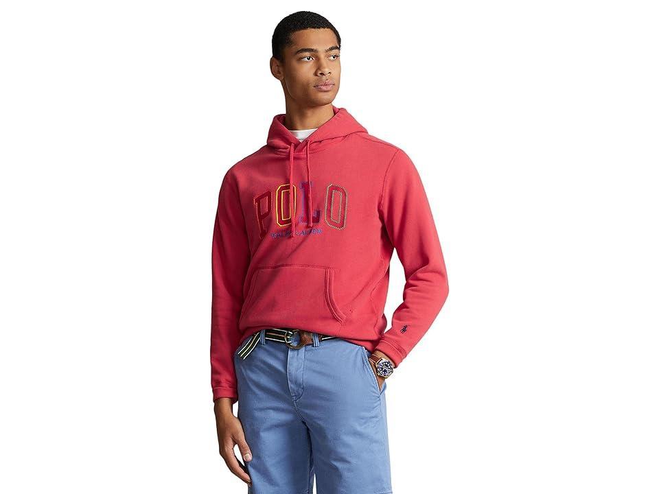 Mens RL Fleece Saddle-Stitch Logo Hoodie Product Image