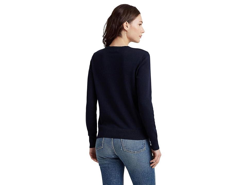 Lauren Ralph Lauren Womens Cotton-Blend Sweater Product Image