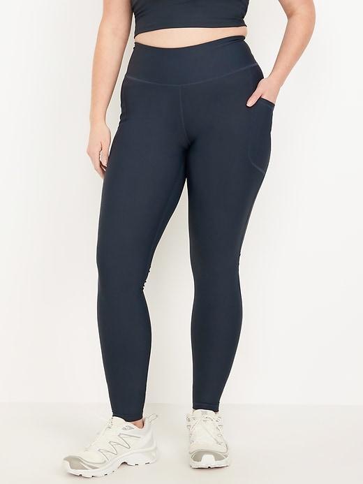 High-Waisted PowerSoft Full-Length Pocket Leggings Product Image