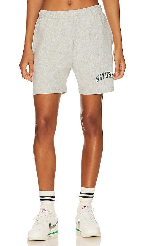 Museum of Peace and Quiet Natural Sweat Shorts Grey. (also in ). Product Image