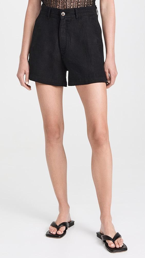 DL1961 Taylor Shorts Ultra High Rise 3" | Shopbop product image