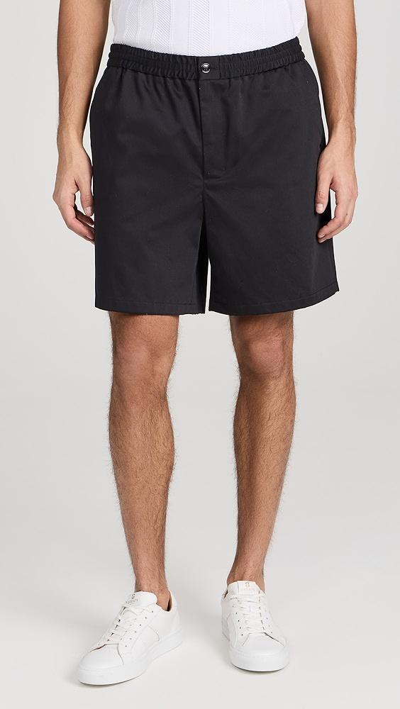 AMI Elasticated Waist Shorts 7.5" | Shopbop Product Image