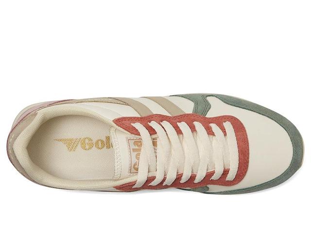 Gola Daytona Quadrant (OffLavender/Gold/Green Mist) Women's Shoes Product Image