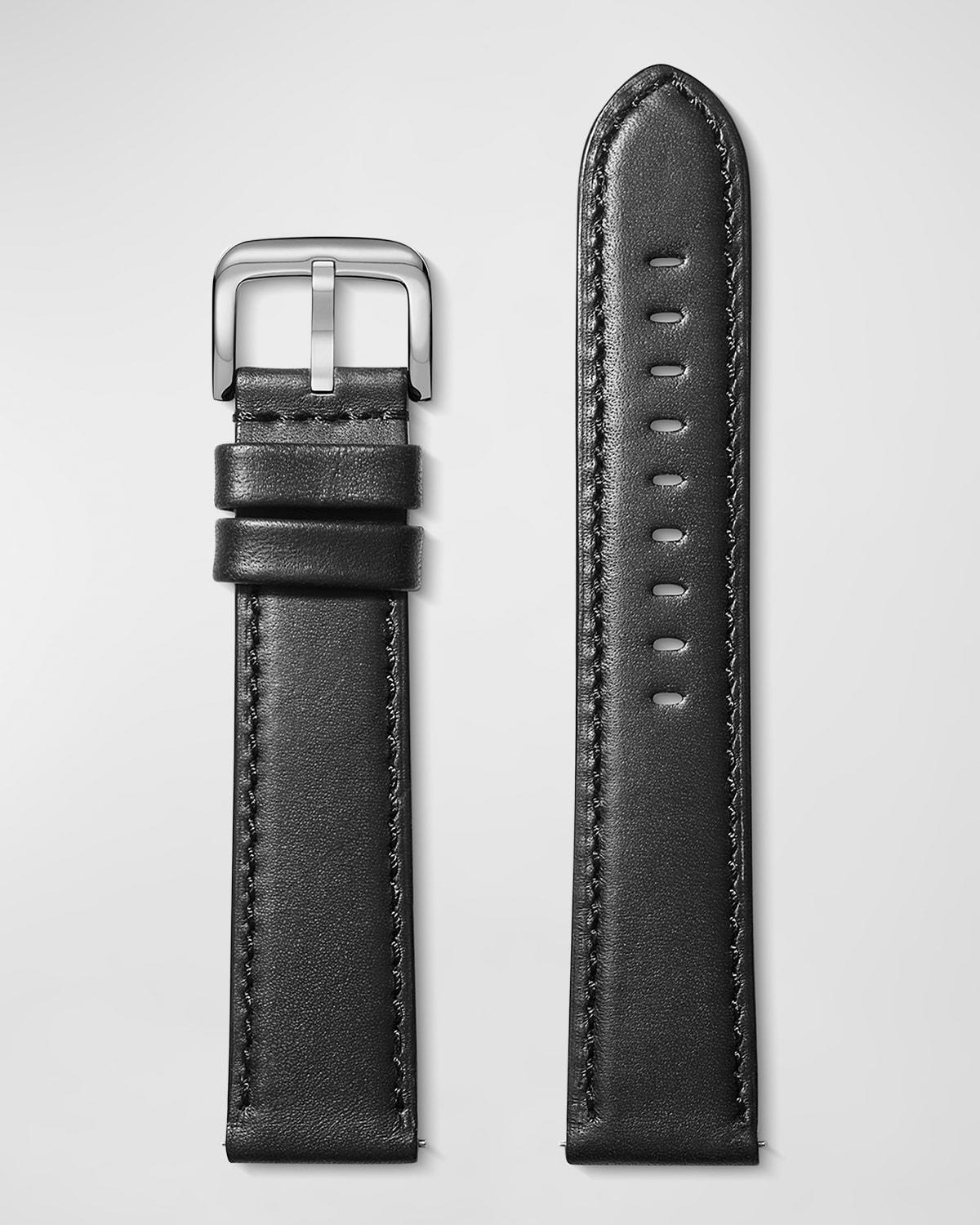 Mens XL Leather Watch Strap, 22mm Product Image