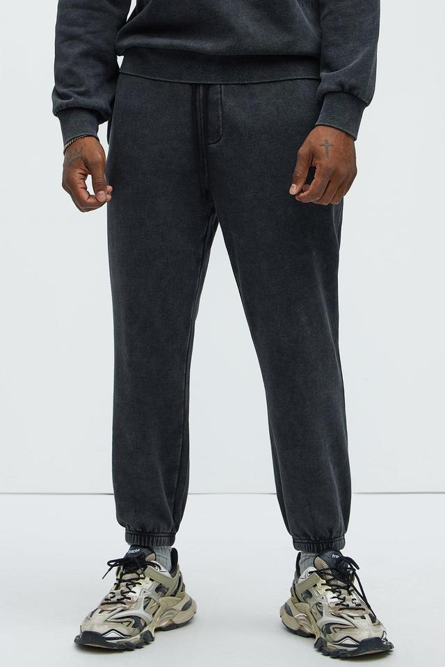 Tyson Heavy Wash Jogger - Black Wash Product Image