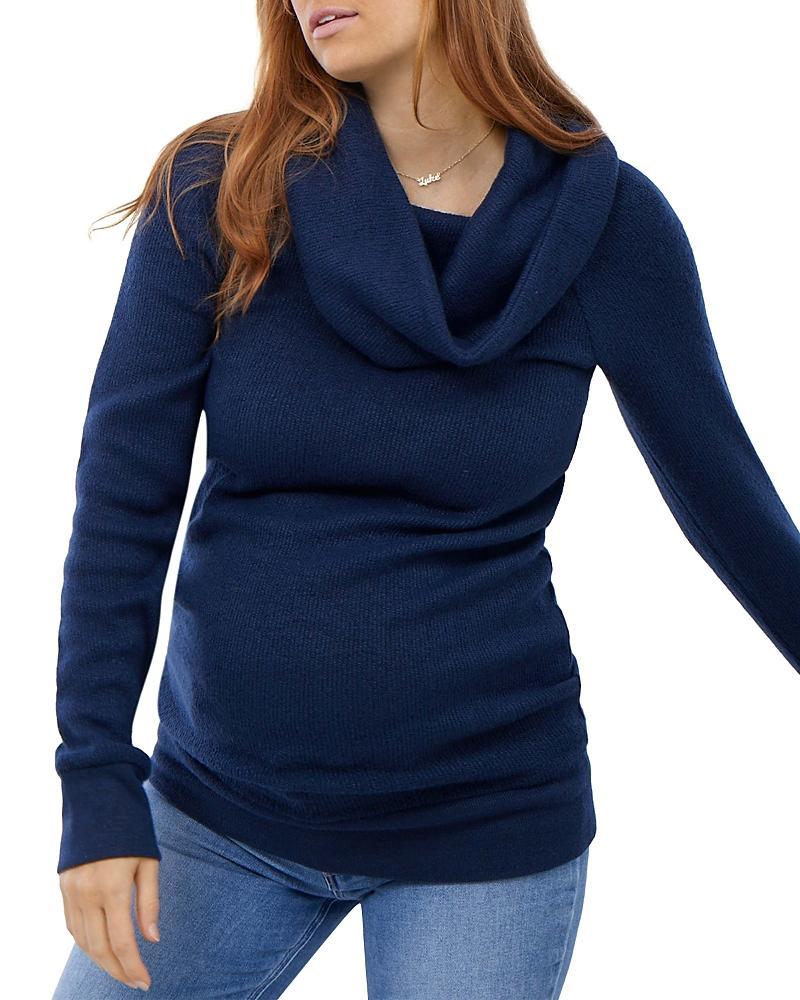 Ingrid & Isabel Maternity Cowl Neck Sweater Product Image