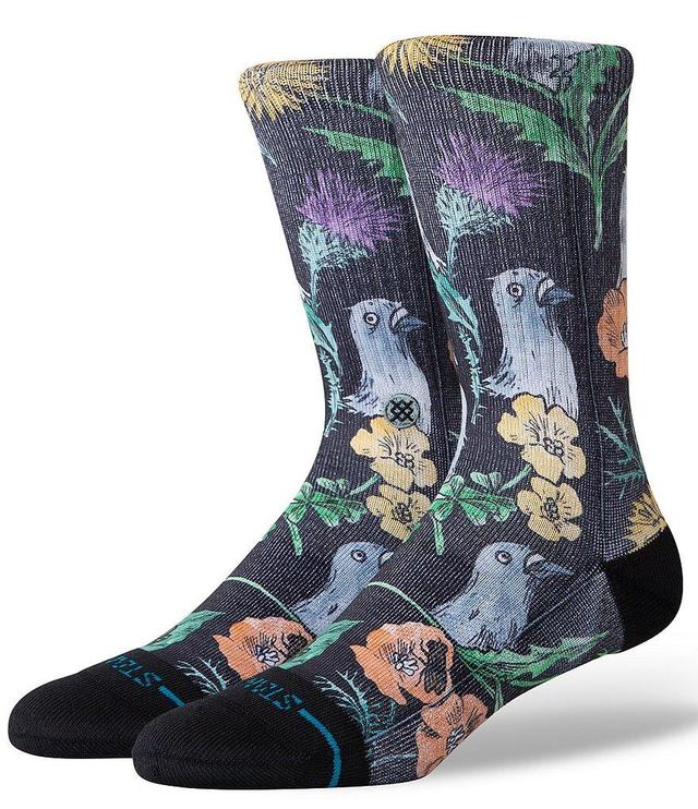 Stance Just Flocked Crew Socks Product Image