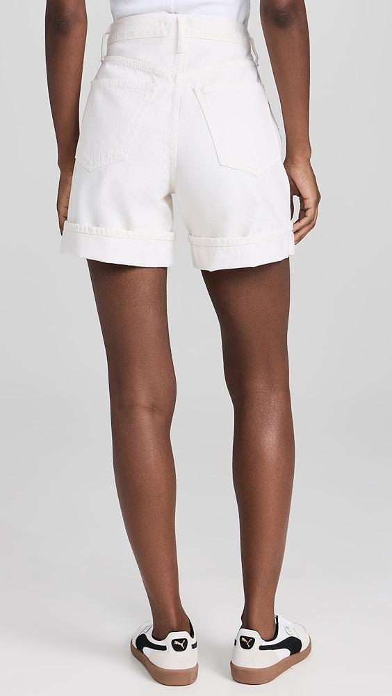 AGOLDE Dame Short: High Rise Baggy Cuff | Shopbop Product Image